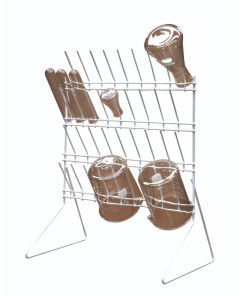Draining rack, bench mounted - Haines Educational