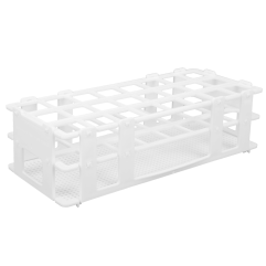 Test tube rack, for tubes up to 25mm dia., 24 place - Haines Educational