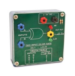 Gates, demonstration, ExOr gate (two input) - Haines Educational