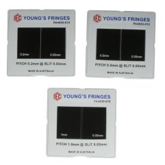 Young's Fringes, set of 3