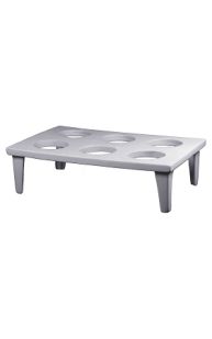 Crucible porcelain shelf