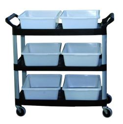 Lab Mate Senior trolley with 6pc No. 5 crate to fit