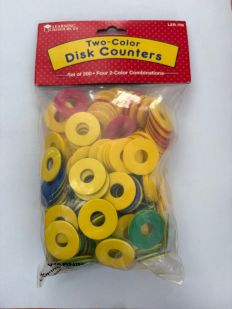 Two Colour Disk Counters