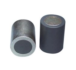 Cylinders, metal/plastic, pair