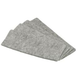 Magnetic Whiteboard Eraser replacement pads, pkt/10