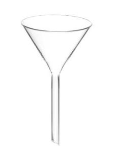 Filter funnels, glass, 150mm