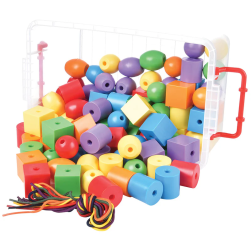 Jumbo plastic beads