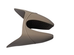 Hot hand holder, rubber, silicone, grey