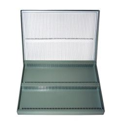 Microscope slide box, polystyrene, for slides