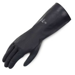 Gloves, pair, chemical resistant, neoprene rubber