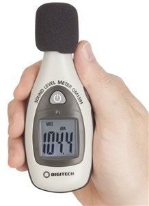 Compact sound meter