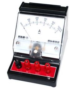 Student bench meter, analogue, DC