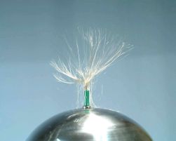 Van De Graaff, accessories ‘Head Of Hair’ on 4mm plug.