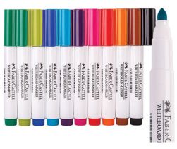 Faber Whiteboard Markers, Pack 10