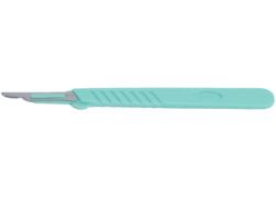 Scalpel with blade #10 disposable, 10/pk