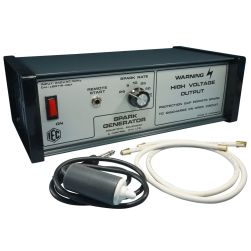 Air track, spark generator