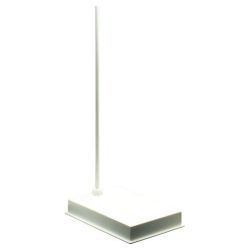 Retort stand, polypropylene base