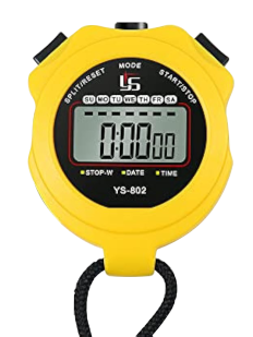 Stopwatch, digital, 0.01s, heavy duty