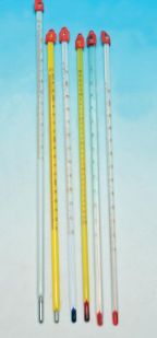 Thermometer, immersion, 300 mm,  mercury