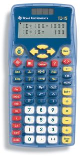TI-15 Explorer calculator