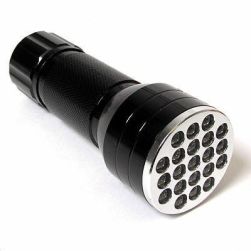 UV Torch, 21 LED, 395nm Black Light