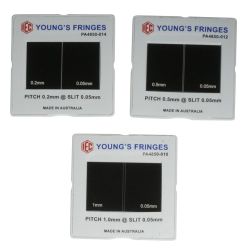 Young's Fringes, set of 3