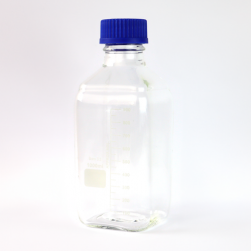 Square Reagent Bottles, borosilicate glass, screw cap, 1000ml