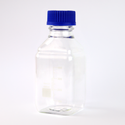 Square Reagent Bottles, borosilicate glass, screw cap, 500ml
