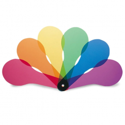 Colour Paddle, 6 colours, 18pce