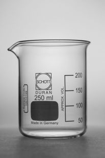Beaker, Schott Duran, low form, borosilicate glass