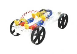 Electric experiment car, pack of 6