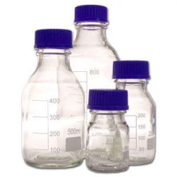 Reagent Bottle, glass, screw cap, 25ml 