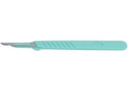 Scalpel with blade #10 disposable, 10/pk