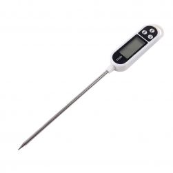 Digital thermometer, -50 to 300C x 0.1C, 120mm SS probe