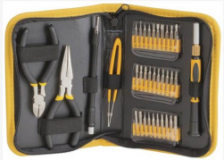 Tool kit with case, 35 piece