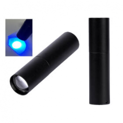 UV Torch, 1 LED, USB charge with strap