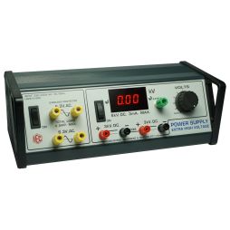 Power Supply E.H.V.,  0-6000V.DC/3mA & voltmeter