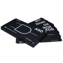 Electronics trainers ‘demo. Gates’, c/with  6 overlays.