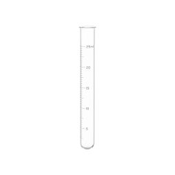 Test tube, graduated, glass, 150 x 18mm, pk/50