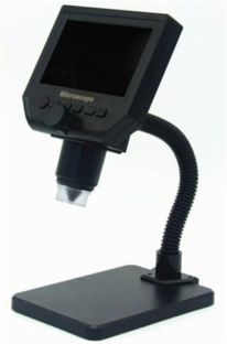Digital microscope with screen