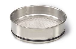 Sieve, metal, 20cm dia, mesh size 10 (2mm)
