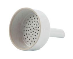 Funnel, Buchner, porcelain