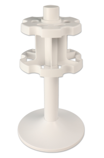 Pipette stand for micropipettes, carousal type