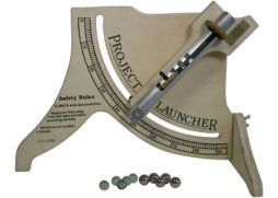 Marble launcher with balls
