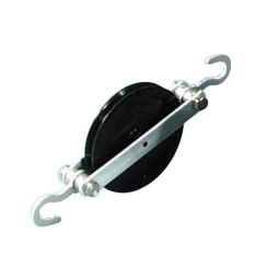 Pulley, with hooks, 50mm