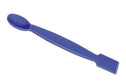 Spatula, plastic, spoon & flat end, pk/10