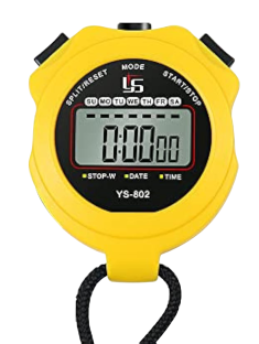 Stopwatch, digital, 0.01s, heavy duty