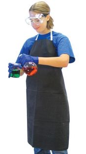 Apron, student (rubber coated)