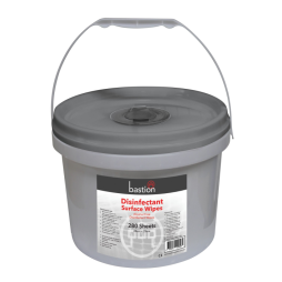 Disinfectant Surface Wipes, 280 sheets, tub