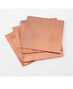 Copper sheets, 150 x 150mm 28SWG, pkt/8
